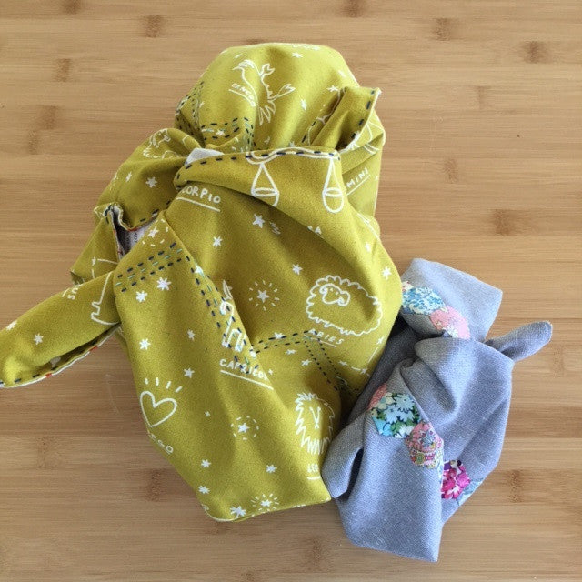 Making posh (and not so posh) bento bags