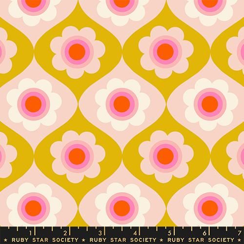 Trinketry Floral in Goldenrod