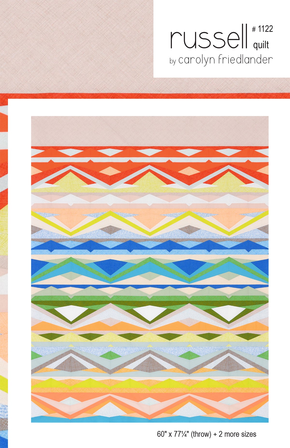 Carolyn Friedlander Russell Quilt Pattern