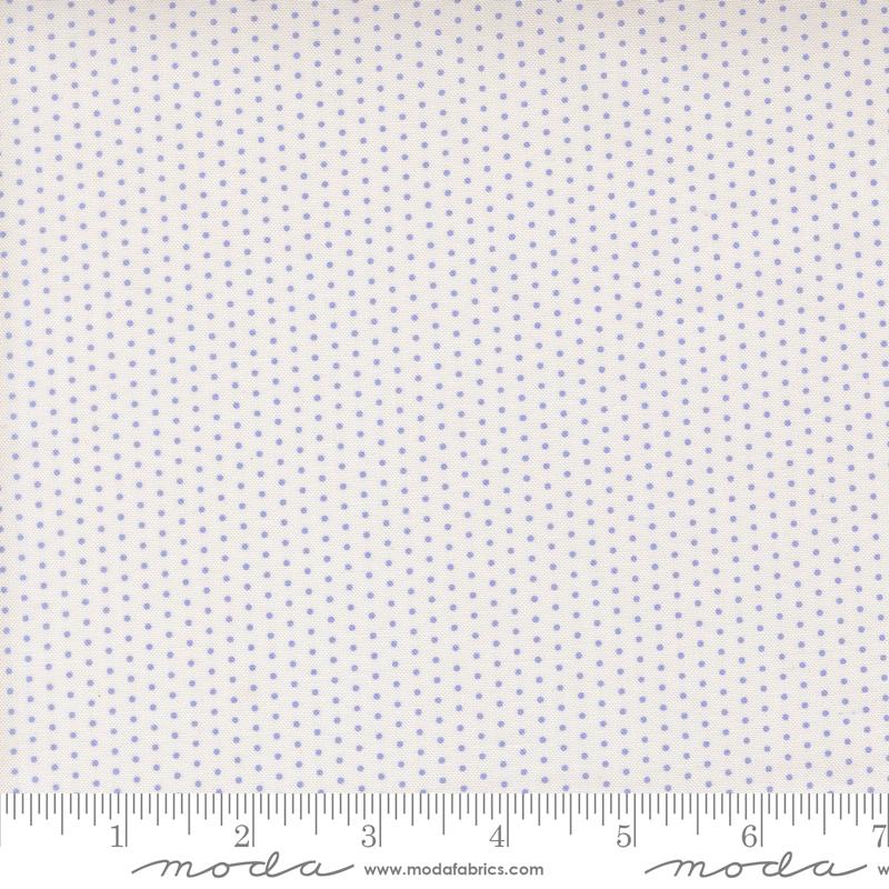 Gathered Bon Bons - Pin Dot in Lavender
