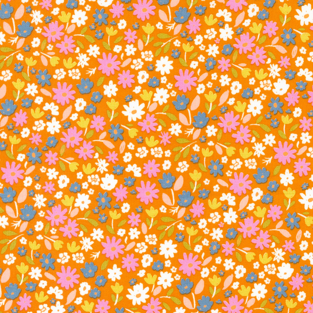 Aneela Hoey - Marigold - Summer Calico on cheddar