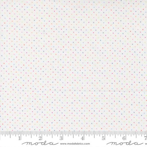 Moda Fabrics - Fruit Salad -Multi Dot on off white