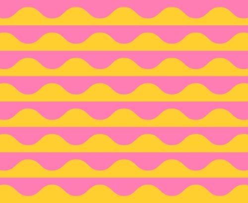 Groove - Wavy Border in Tangerine Dream