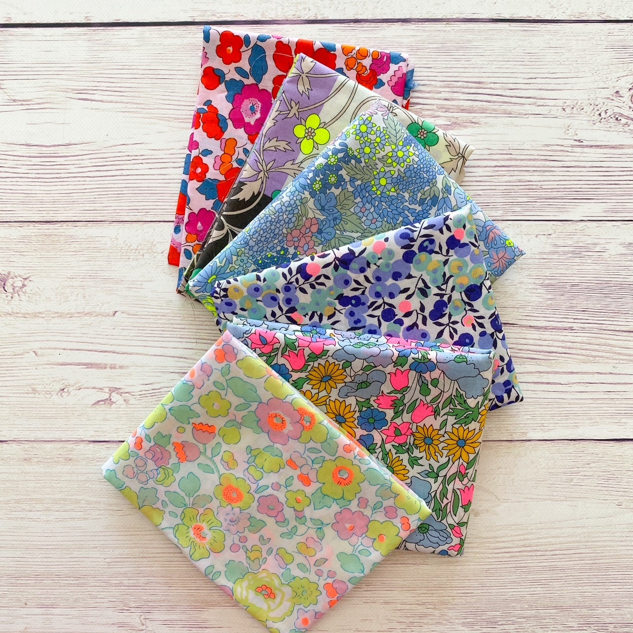 Liberty Lawn -Sherbet fat 1/8 bundle