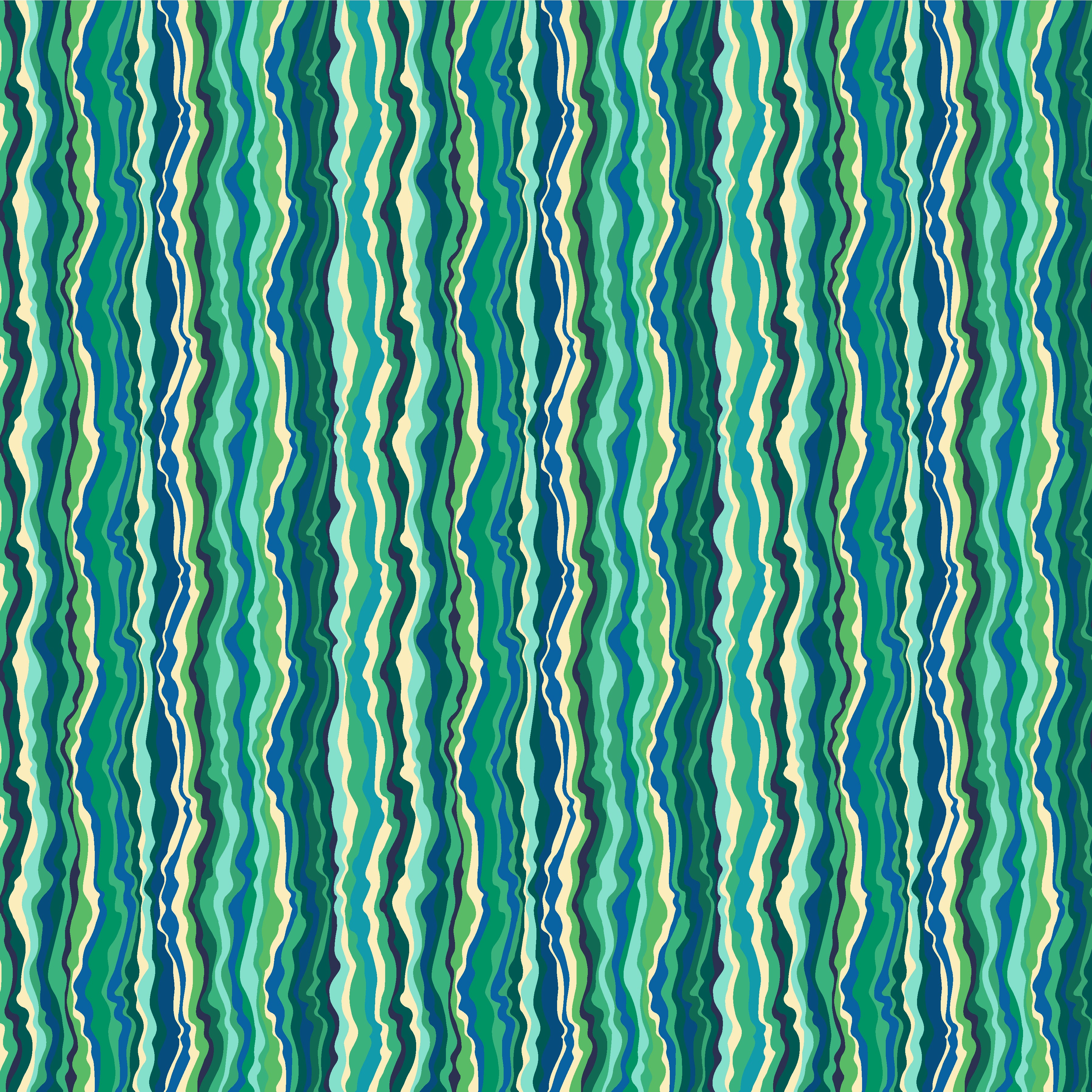 Sally Kelly Botanica - Shimmer stripe in jade