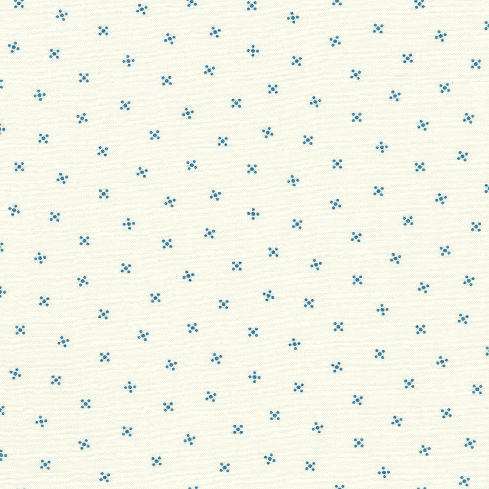 Darlene's Favourites - Square Dots in blue
