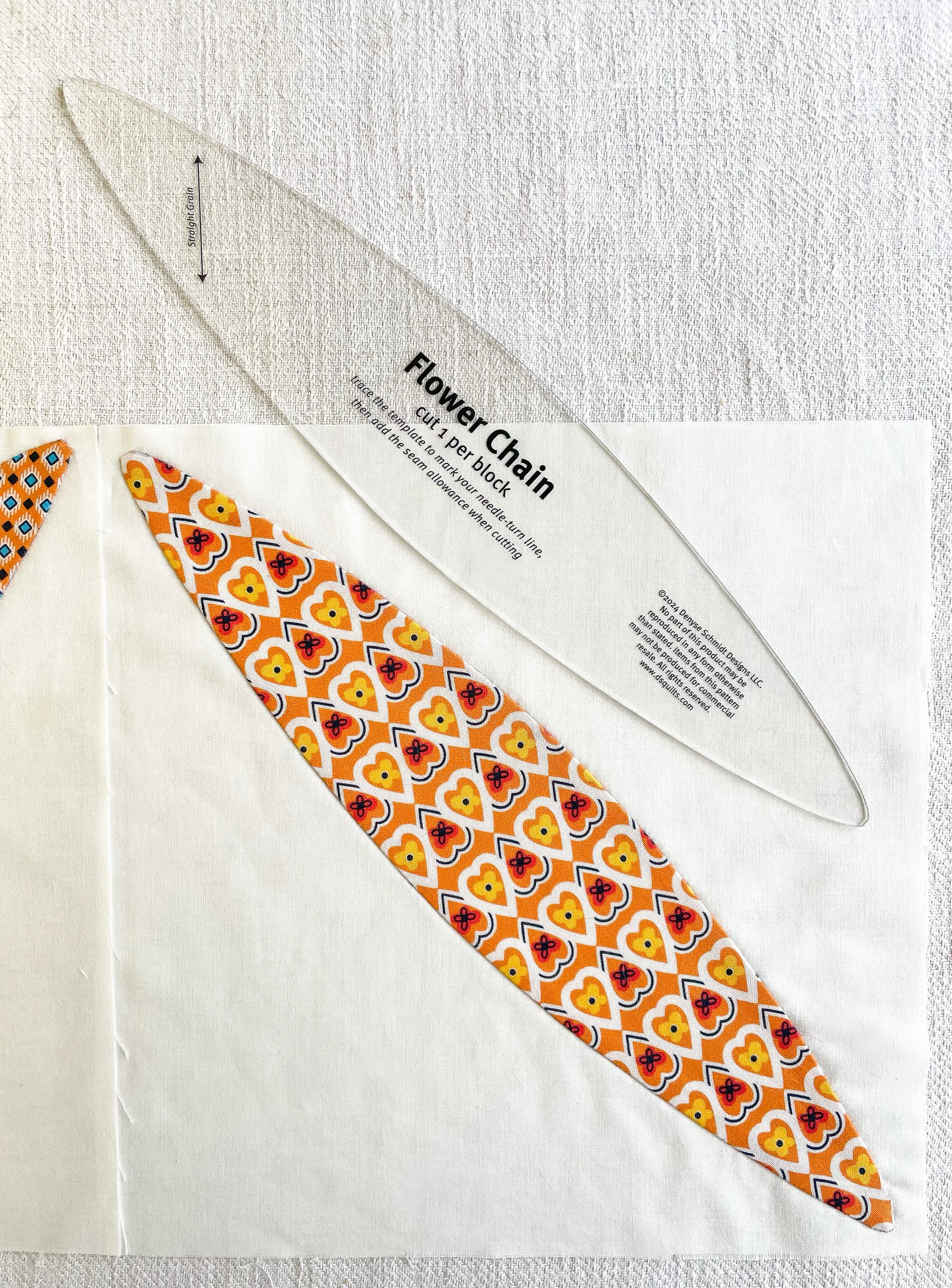 Flower Chain Template