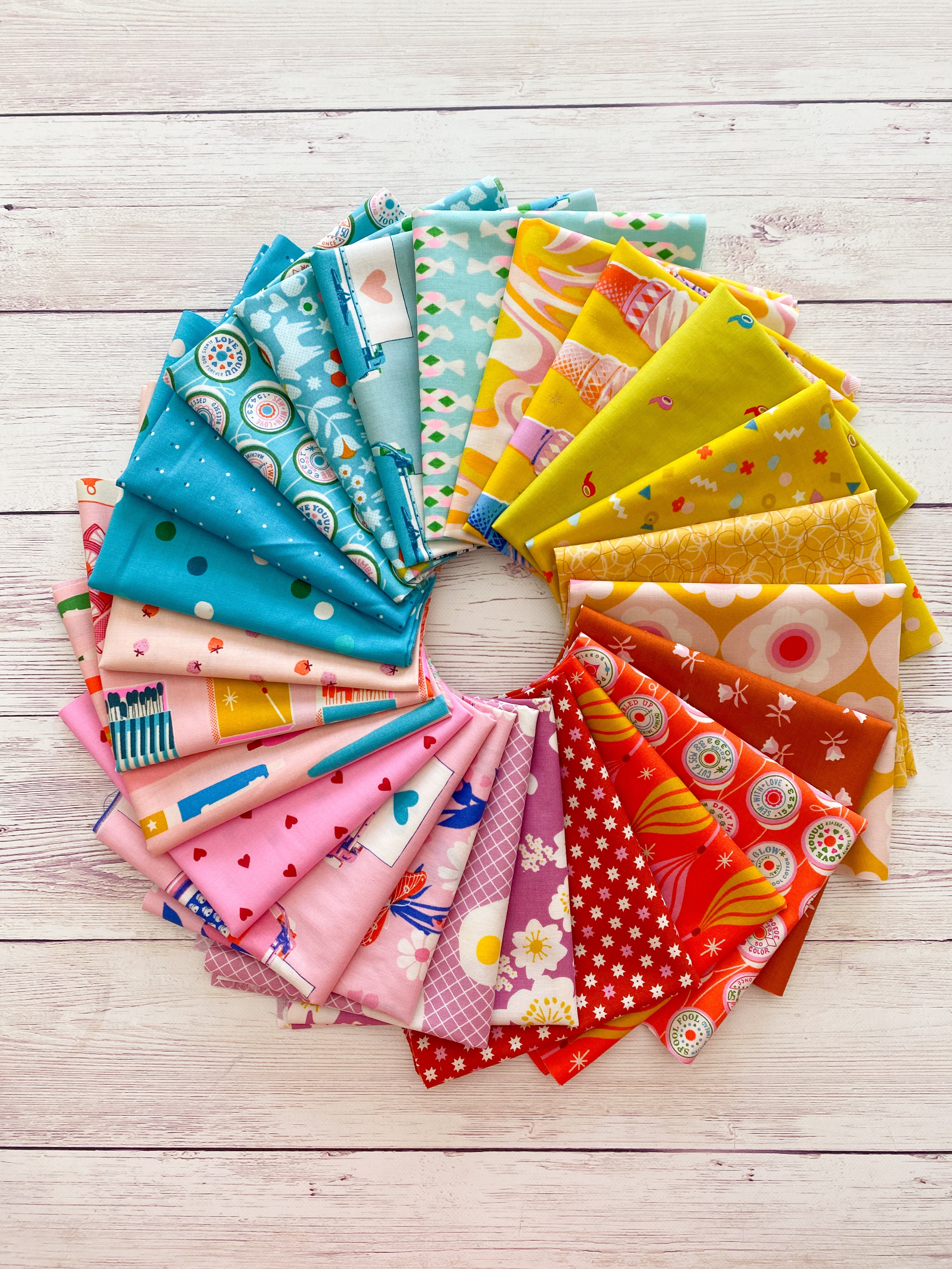 Southern Skies BOM colours Starter Pack 2-  Fat 1/8