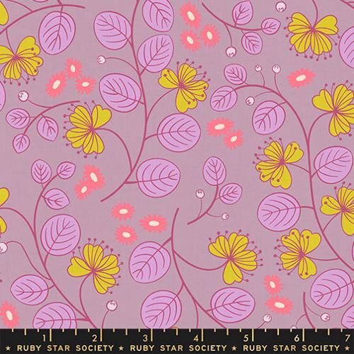 Ruby Star Society LoFi - Caper Floral - Lilac