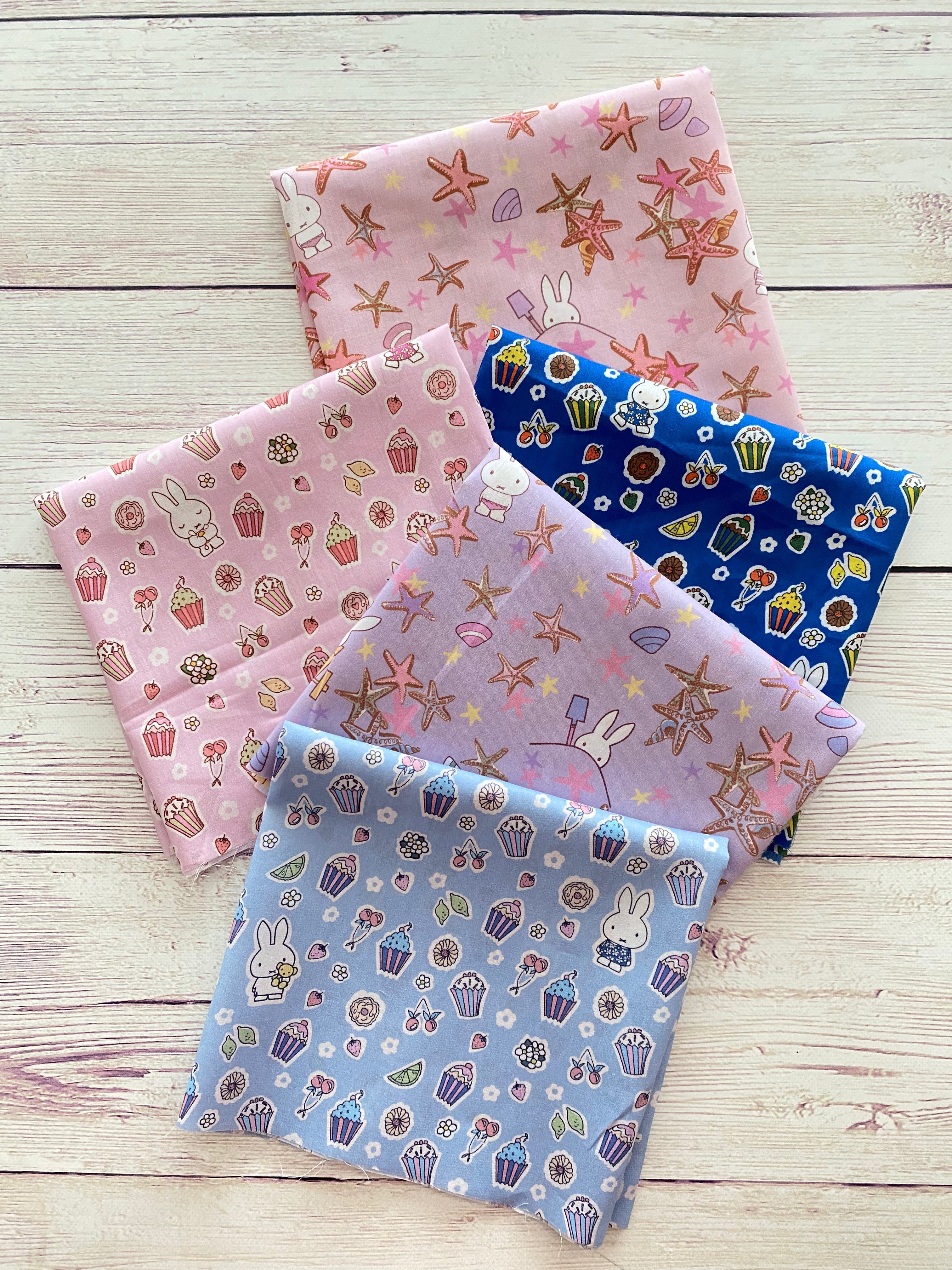 Liberty Miffy Seaside Picnic Fat 1/8th bundle