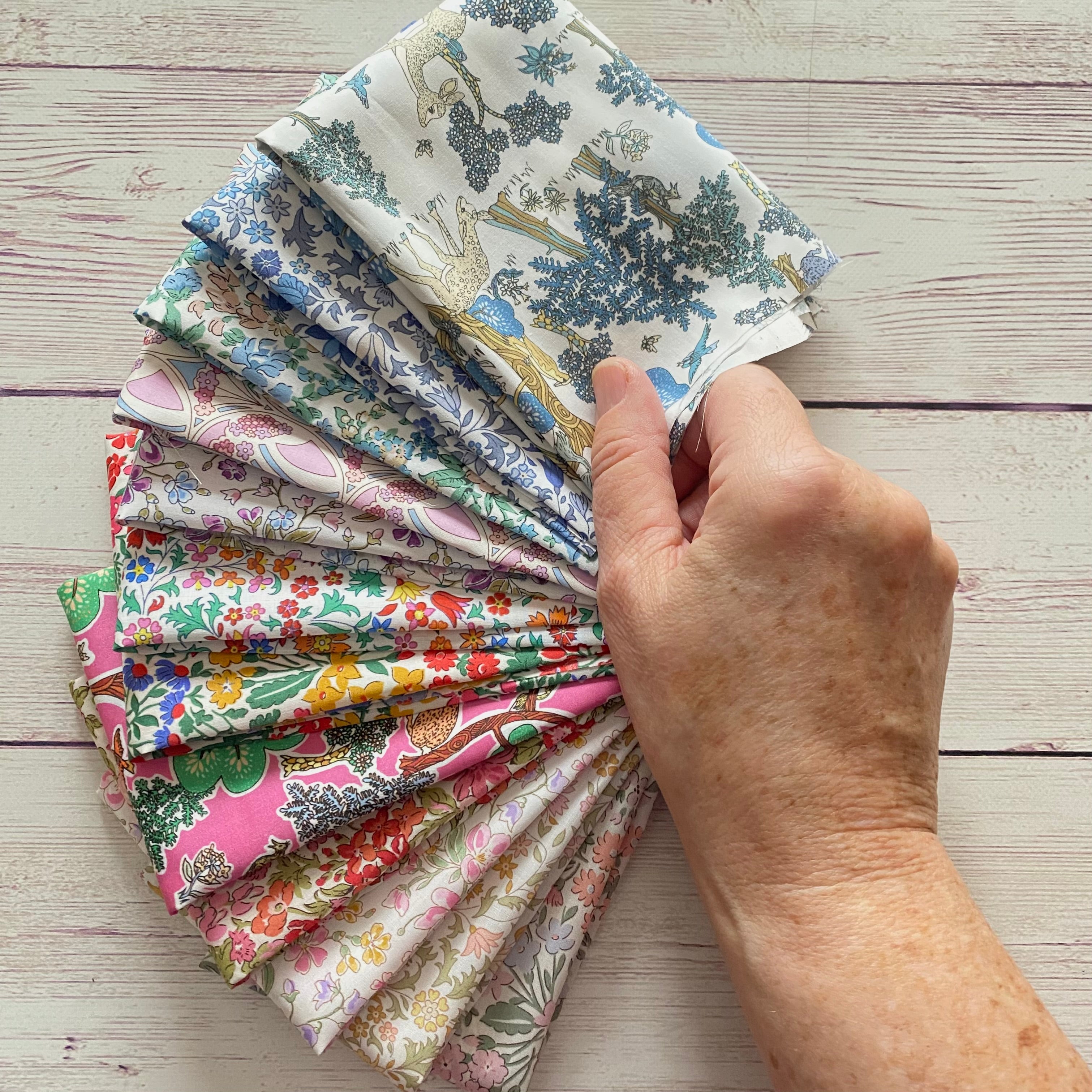 Liberty Fabrics Library Edit II -Fat 16th bundle