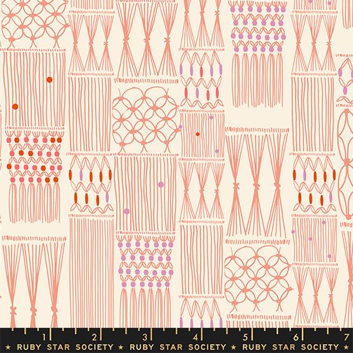 Ruby Star Society Calathea - Wall Hanging - Melon