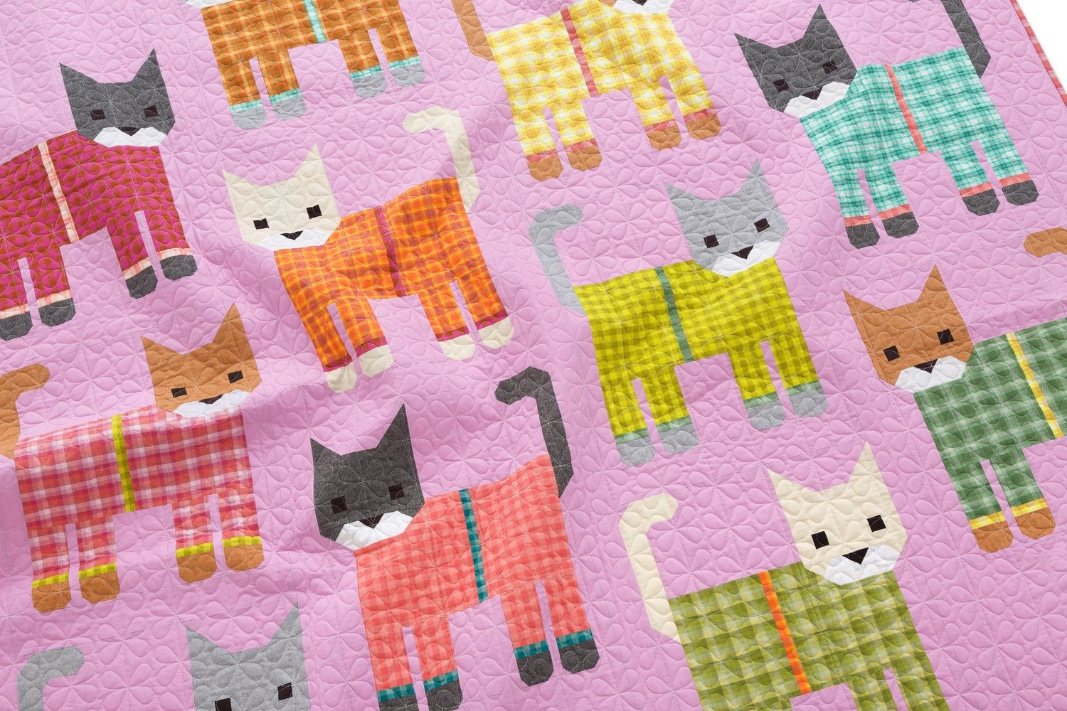 Elizabeth Hartman - Cats in Pajamas quilt pattern