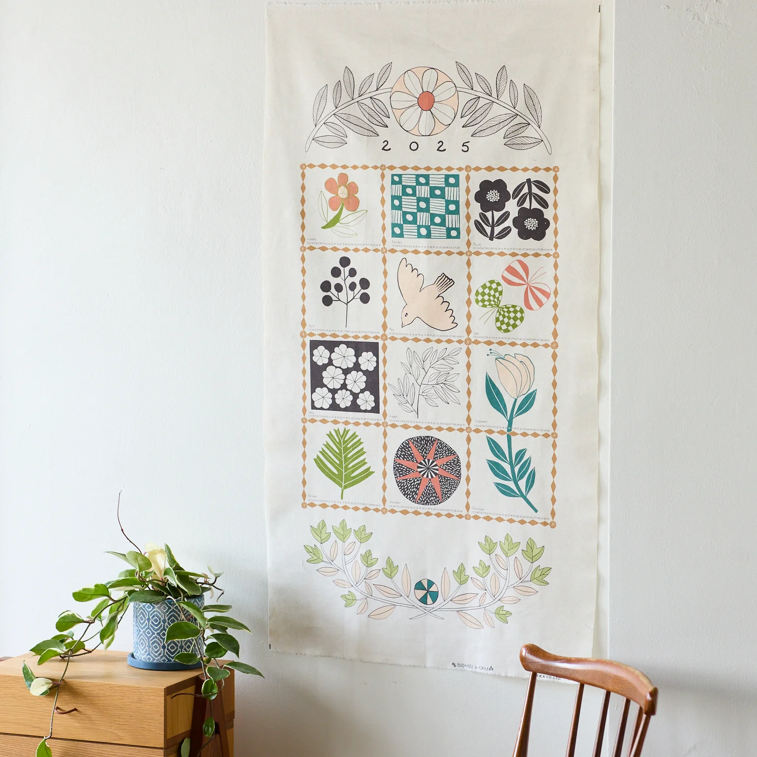 Bookhou - Calendar panel