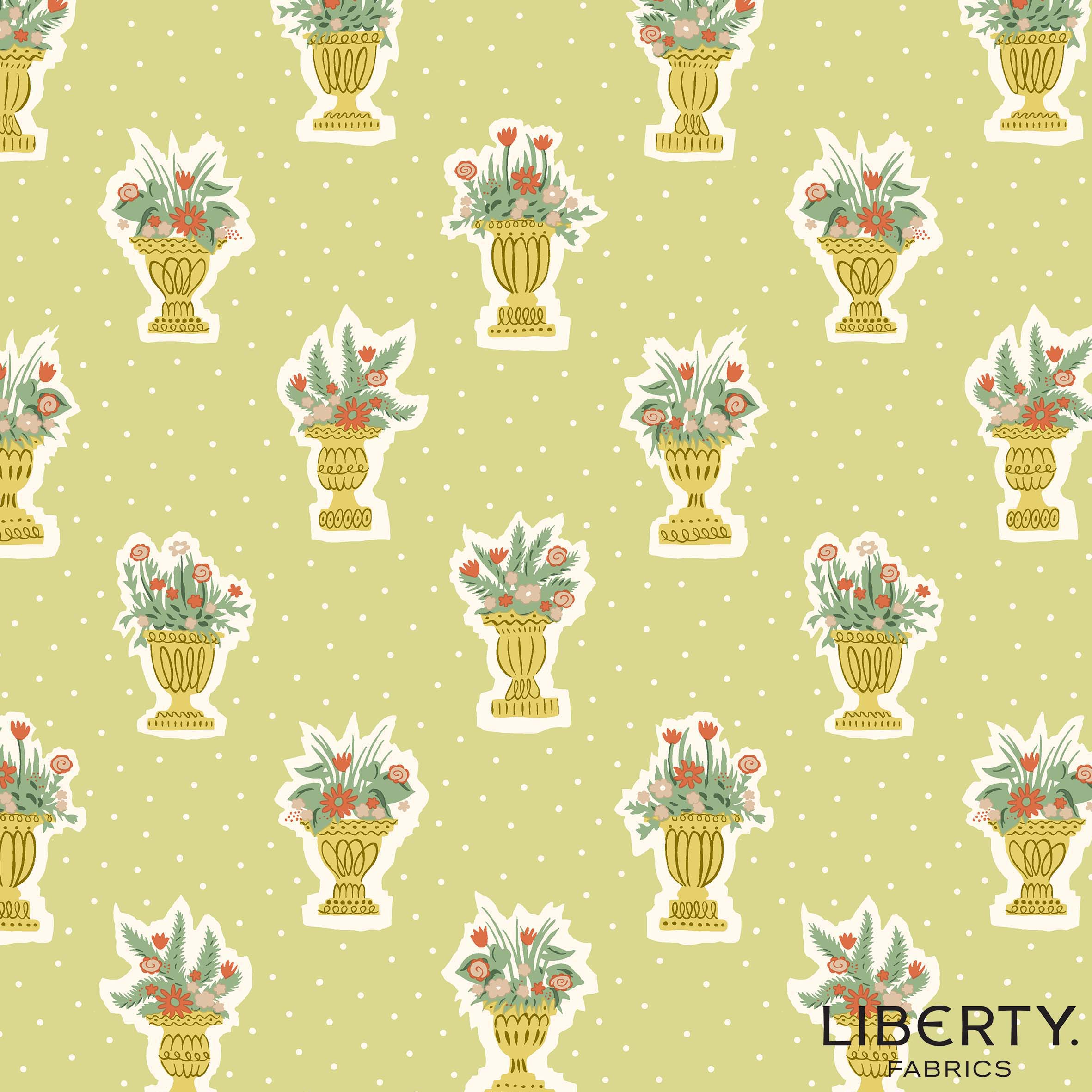 Liberty - Garden Party - Jardiniere Spot in yellow