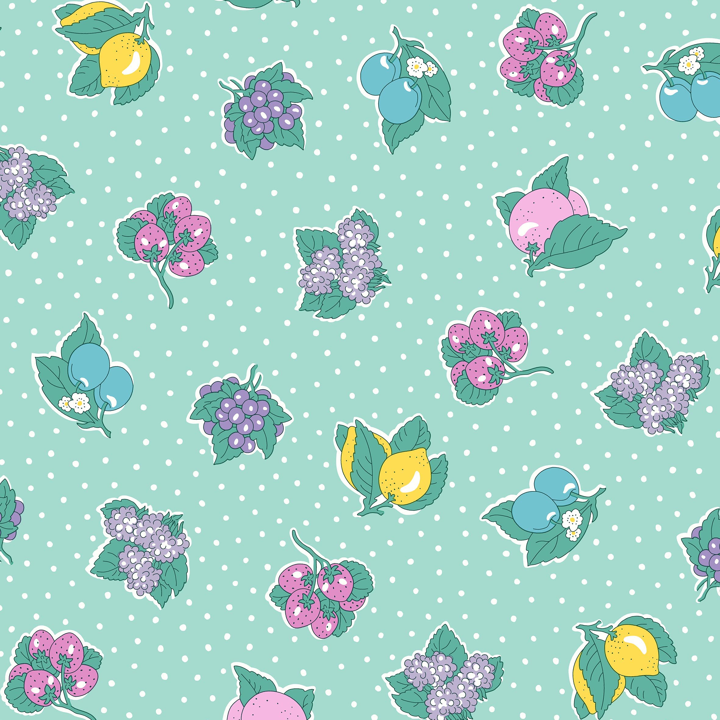 Liberty Gifts From The Garden - Polka Dot Fruit B