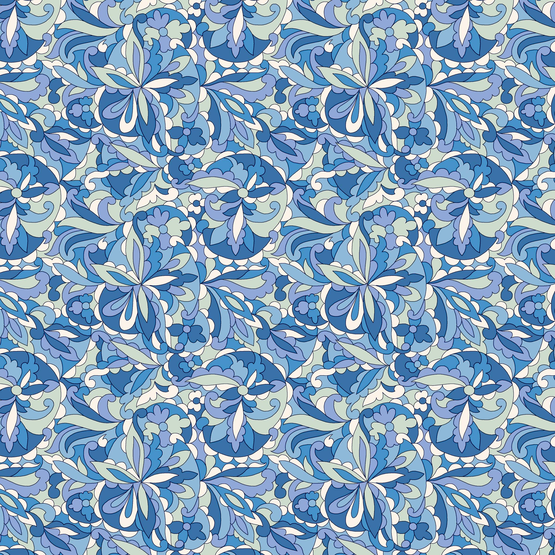 Liberty Summer Fair - Swirling Kaleidoscope B