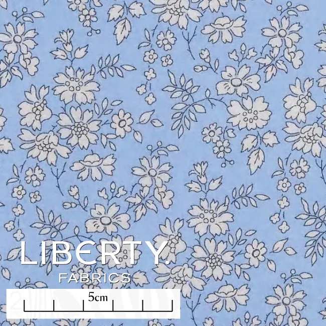 Liberty Tana Lawn - Capel Z in cornflower blue