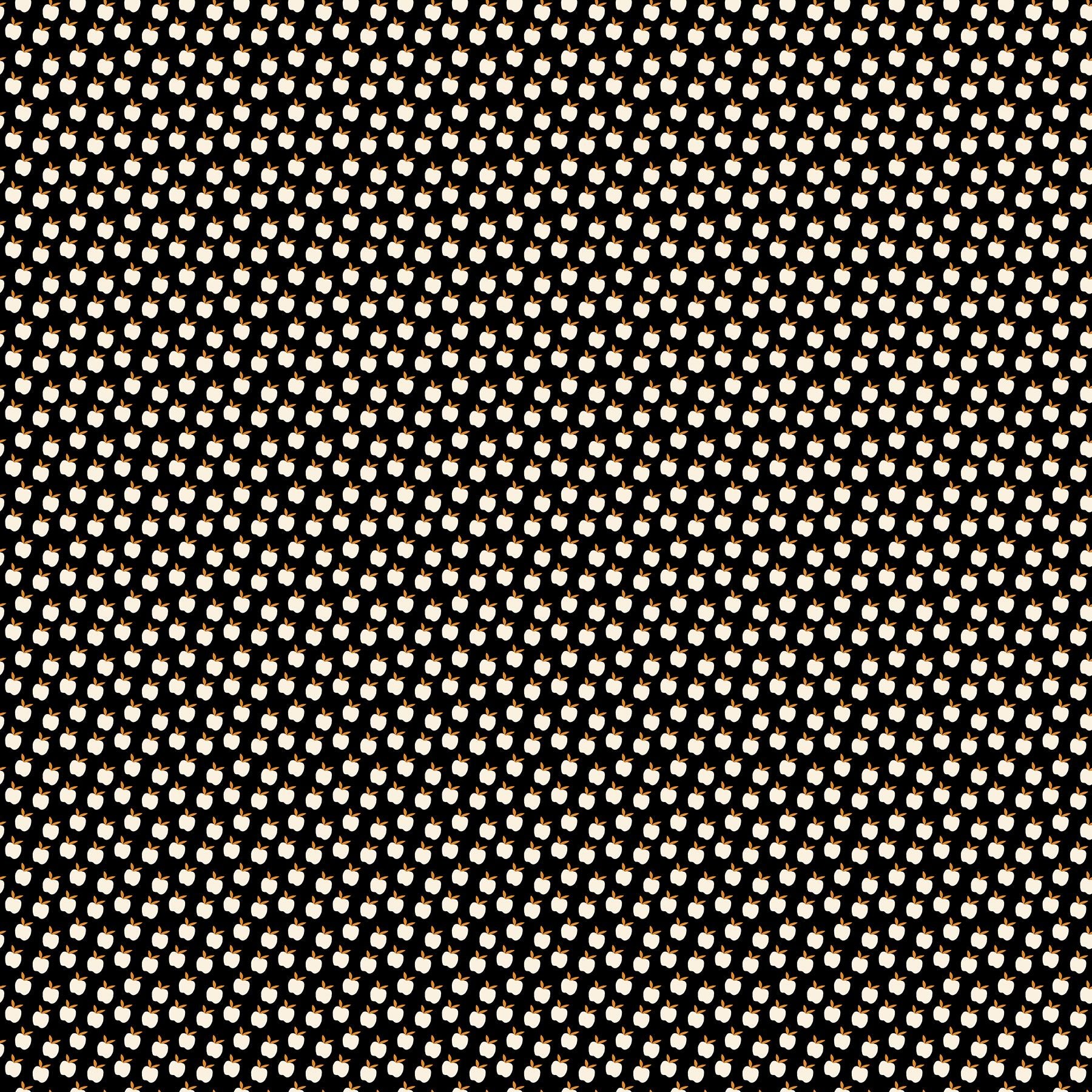 Ruby Star Society Catnap - Apples - Black