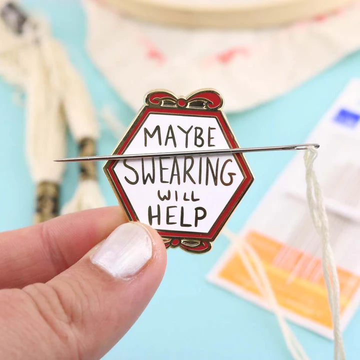 Maybe Swearing Will Help needle minder