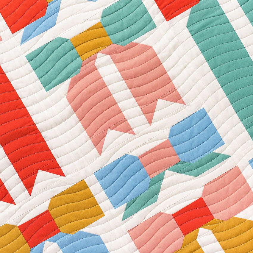 Pen + Paper Patterns - Top Knot Quilt Pattern