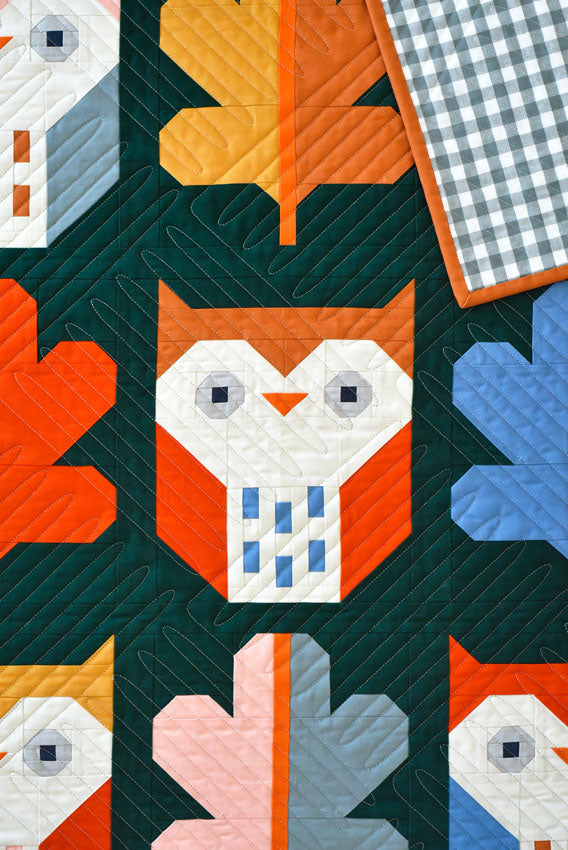 Pen + Paper Patterns - Night Owl Quilt Pattern