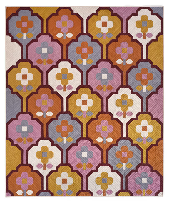 Pen + Paper Patterns - Wallflower Quilt kit