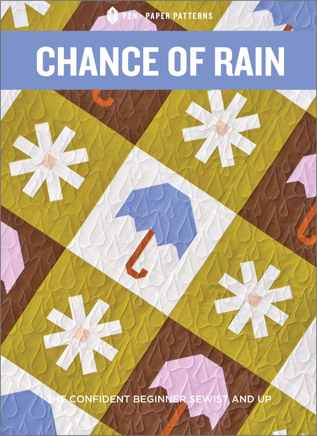 Pen and Paper Patterns - Chance of Rain Quilt Pattern