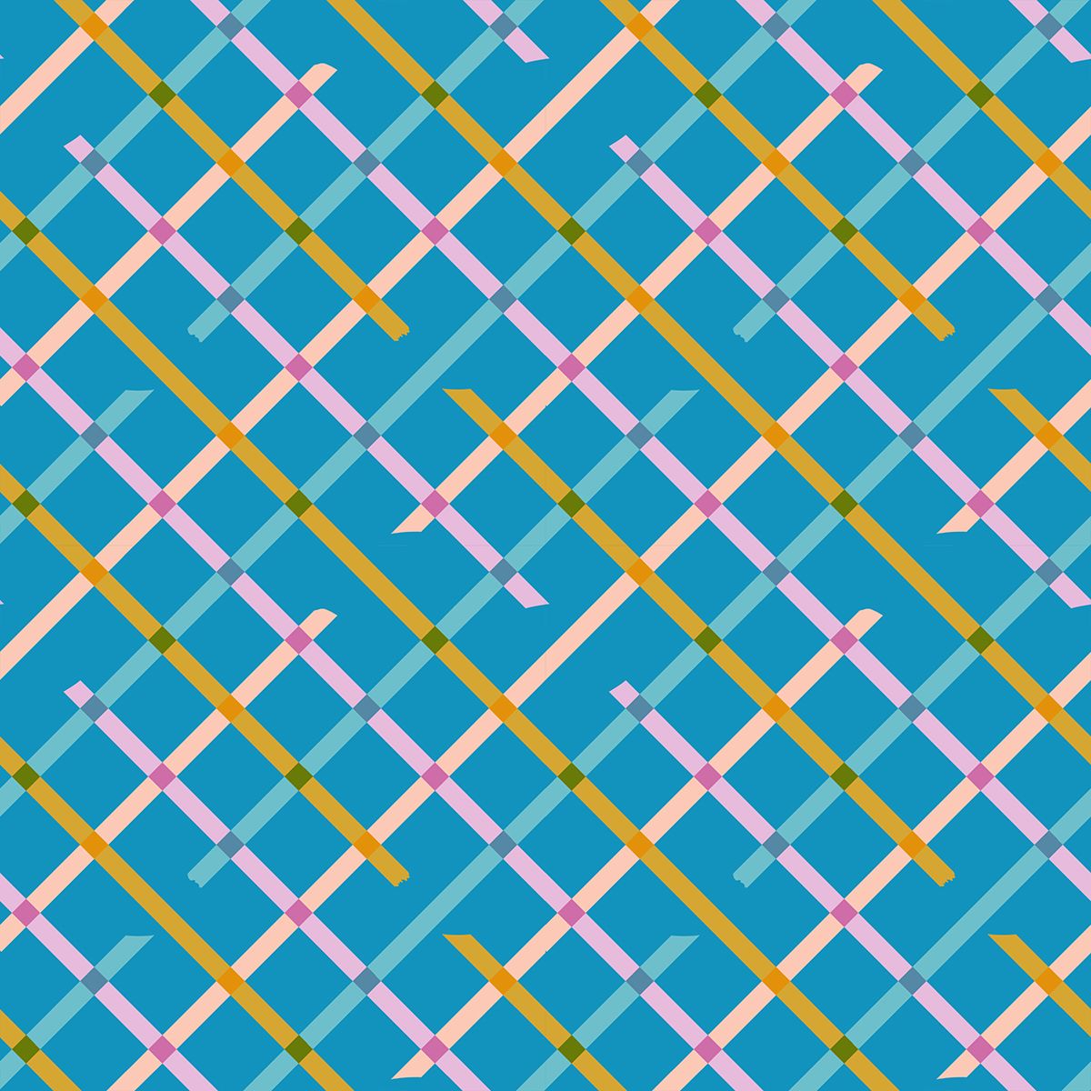 Washi Plus - Off Grid - Bright Blue