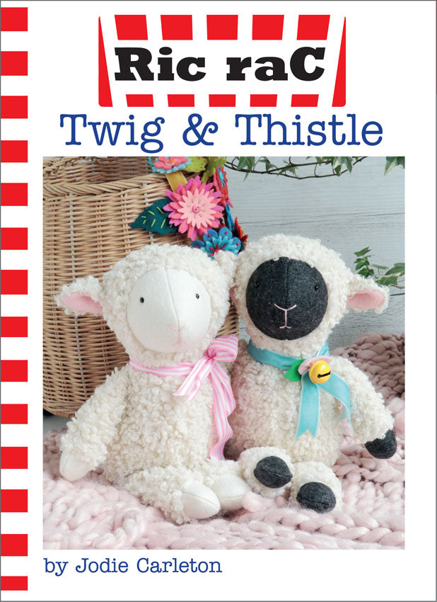 Ric Rac - Twig and Thistle lamb pattern