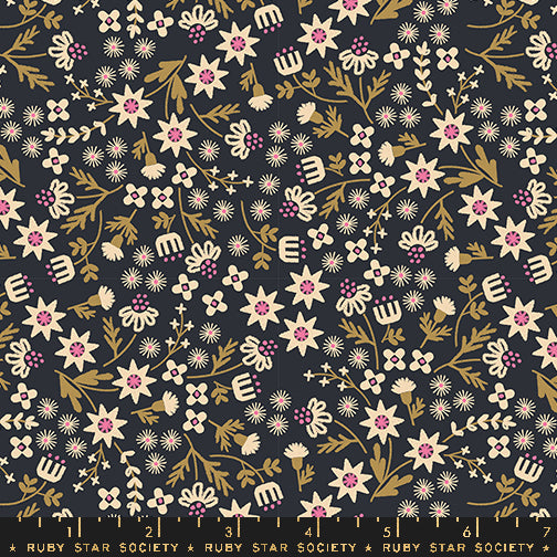 Ruby Star Society Favourite Flowers - Inflorescence in soft black