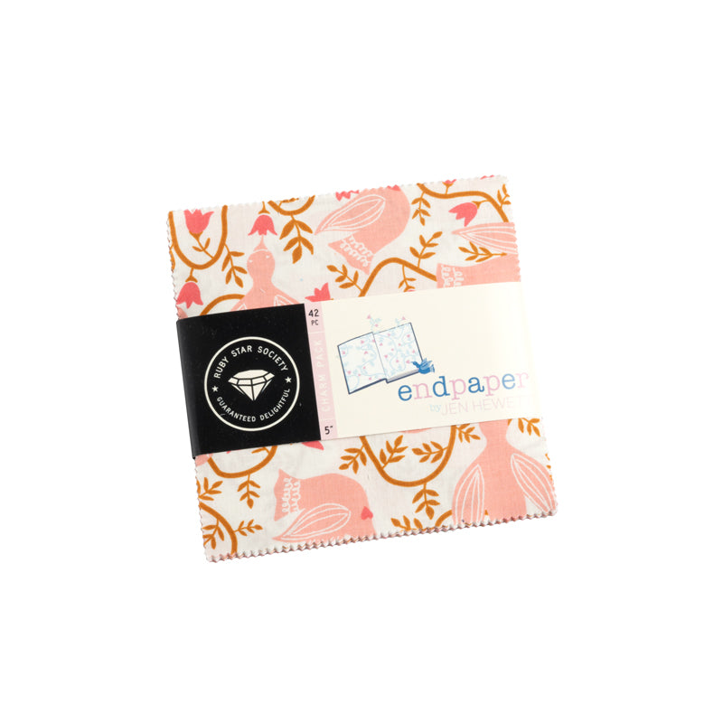 Jen Hewett - Endpaper charm pack