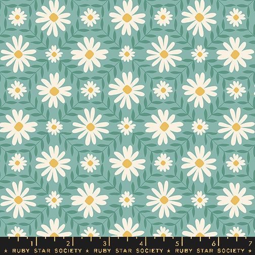 Jen Hewett - Endpaper - Floral endpaper in water