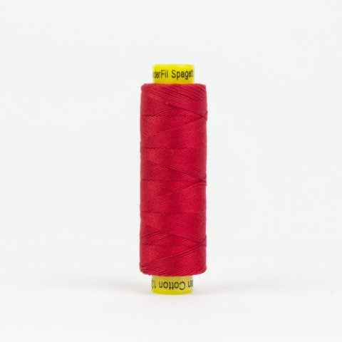 Wonderfil Spaghetti 12wt thread - Bright Warm Red