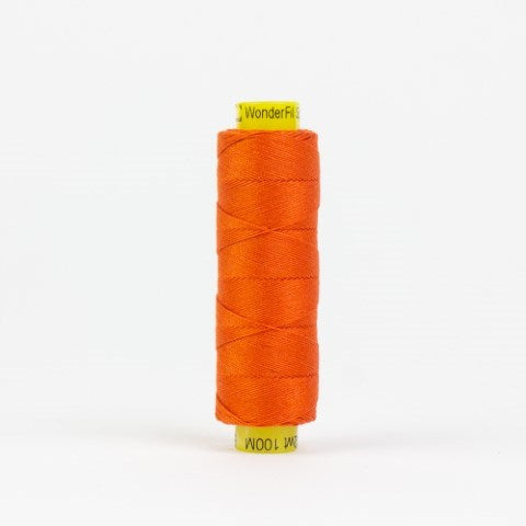 Wonderfil Spagetti 12wt thread - Fun Orange