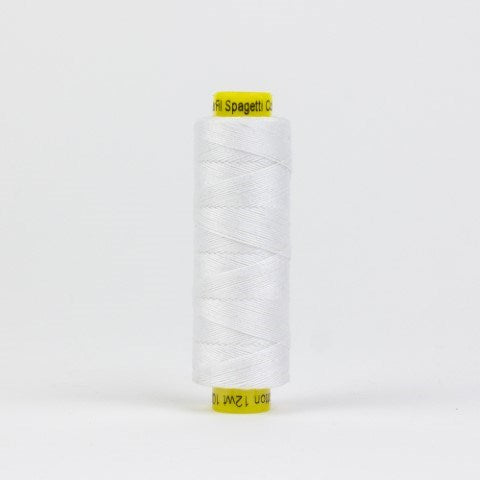 Wonderfil Spagetti 12wt thread - White