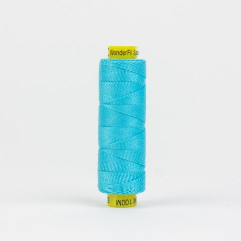 Wonderfil Spagetti 12wt thread - Bright Aqua