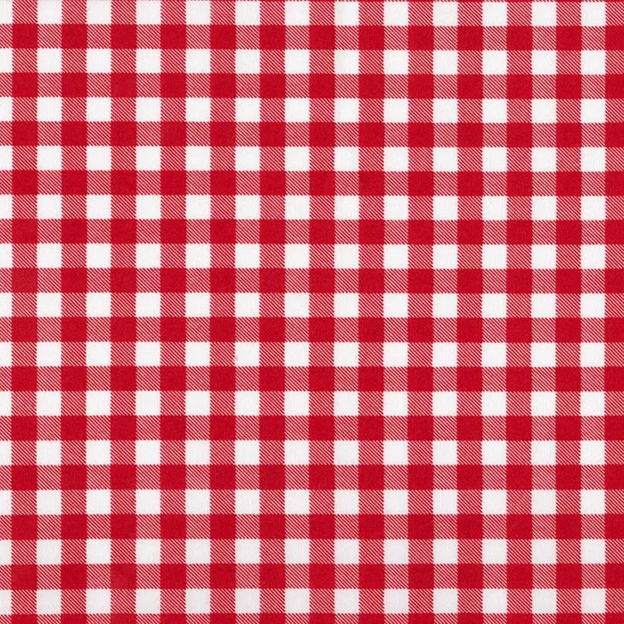 Sevenberry Cotton Printed Cloth - Printed gingham red