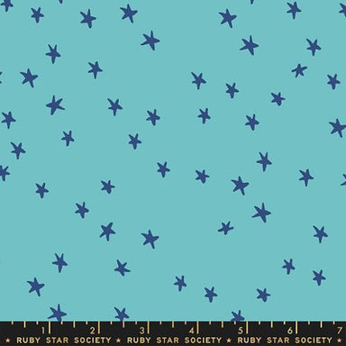 Ruby Star Society - Starry 108" Wide in turquoise