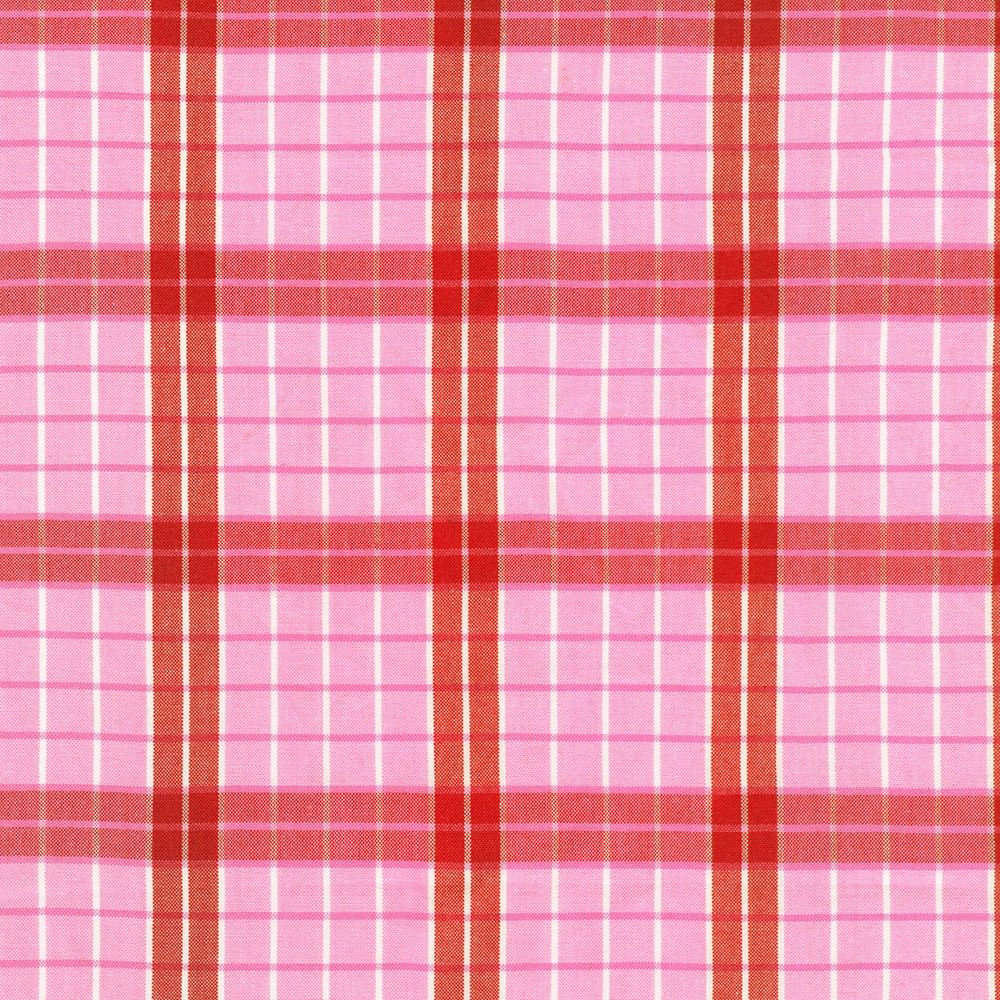 Loomworks - Big Plaid - Carnation