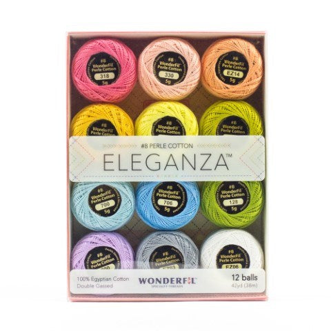 Wonderfil Pastel Eleganza Thread Set