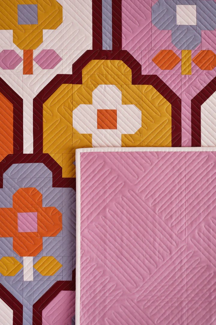 Pen + Paper Patterns - Wallflower Quilt kit