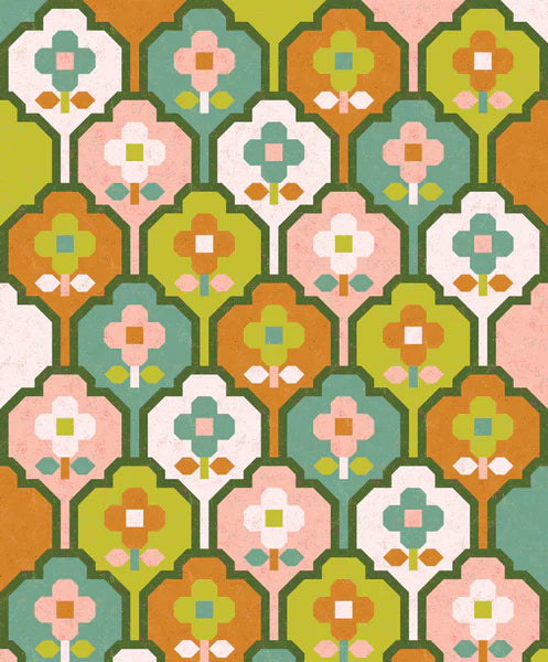 Pen + Paper Patterns - Wallflower Quilt Pattern