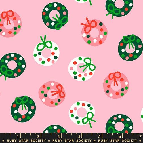 Merry Happy - Bough Down - Pink
