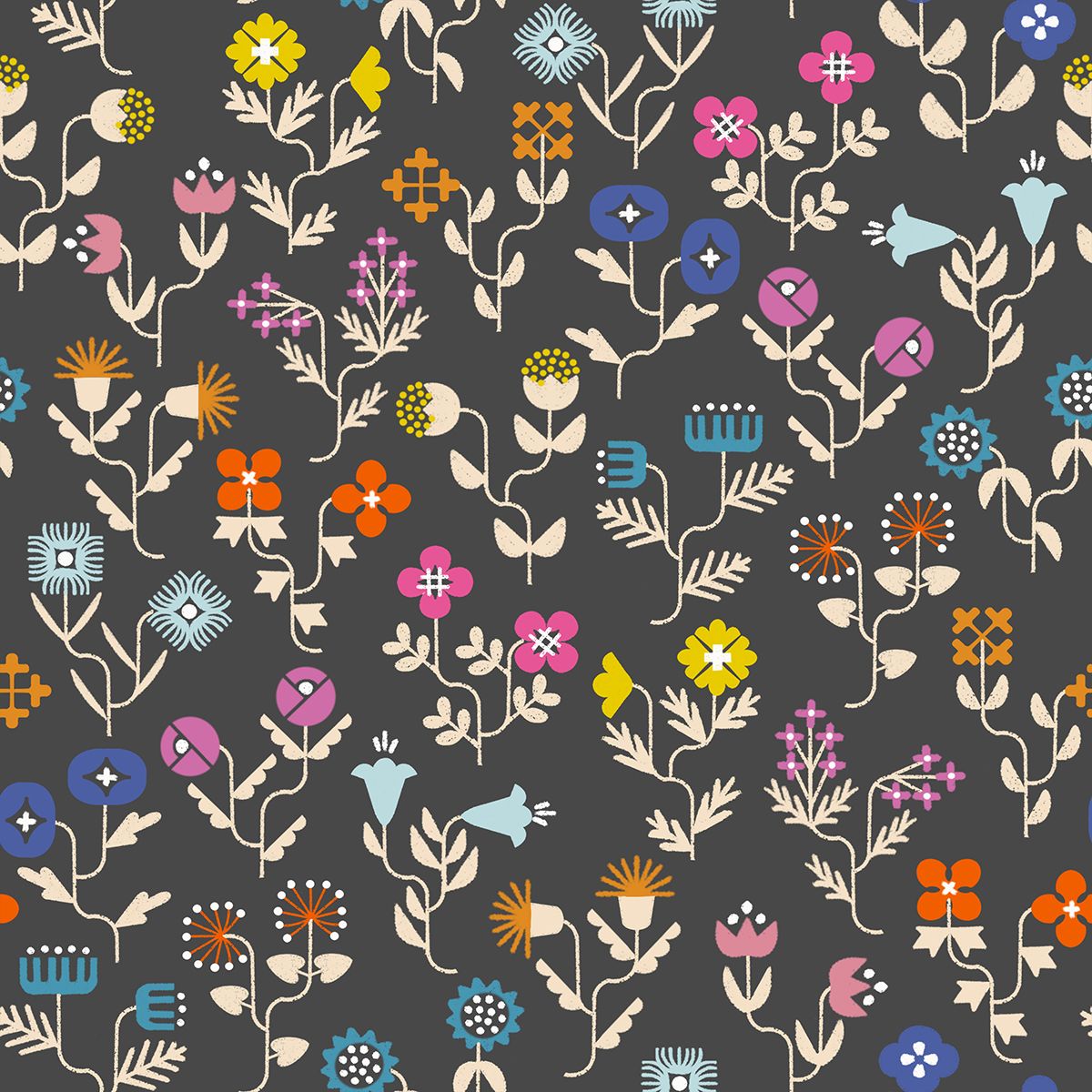 Salutations - Forget Me Not - Soft Black END OF BOLT