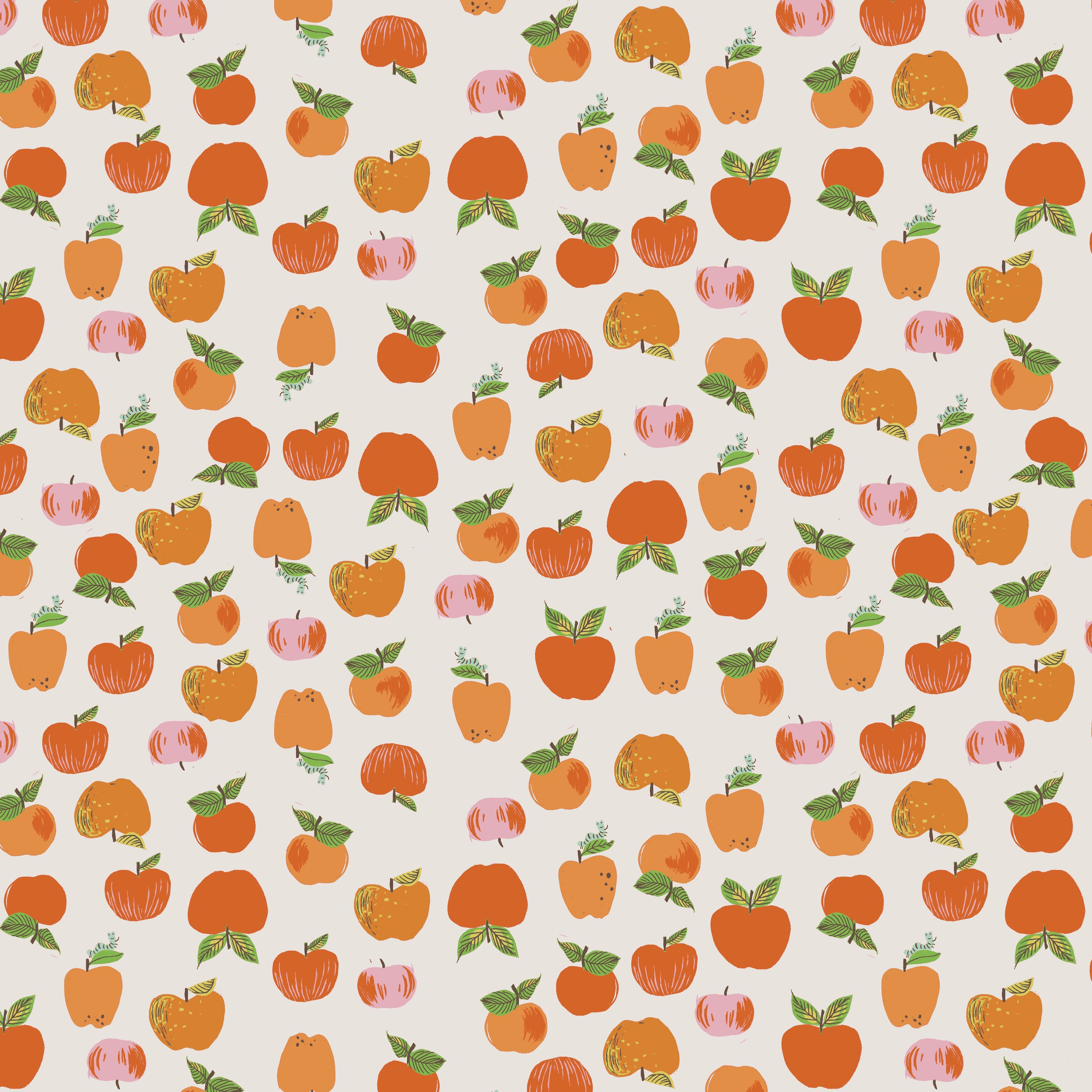 Heather Ross Favourites - Apple - Red