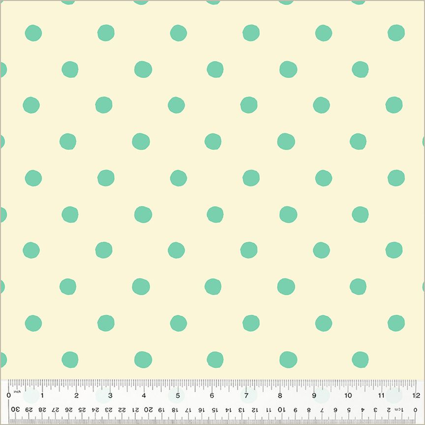 Heather Ross - Studio Edit - Dots - Aqua
