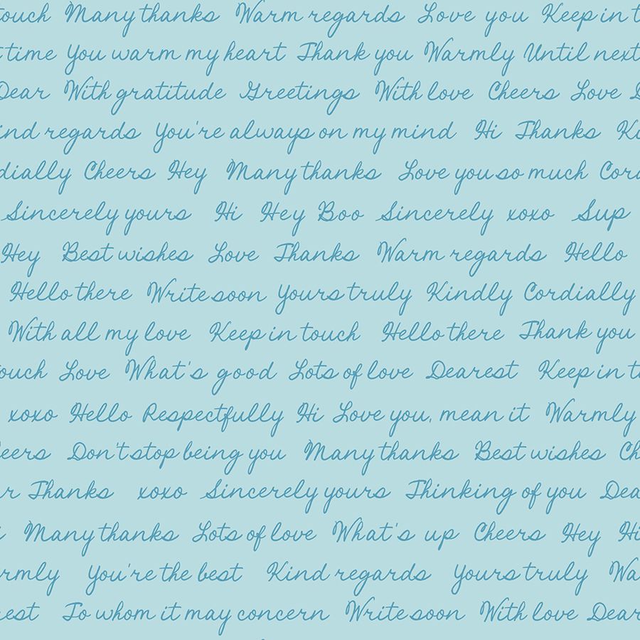 Salutations - Hello Goodbye - Polar