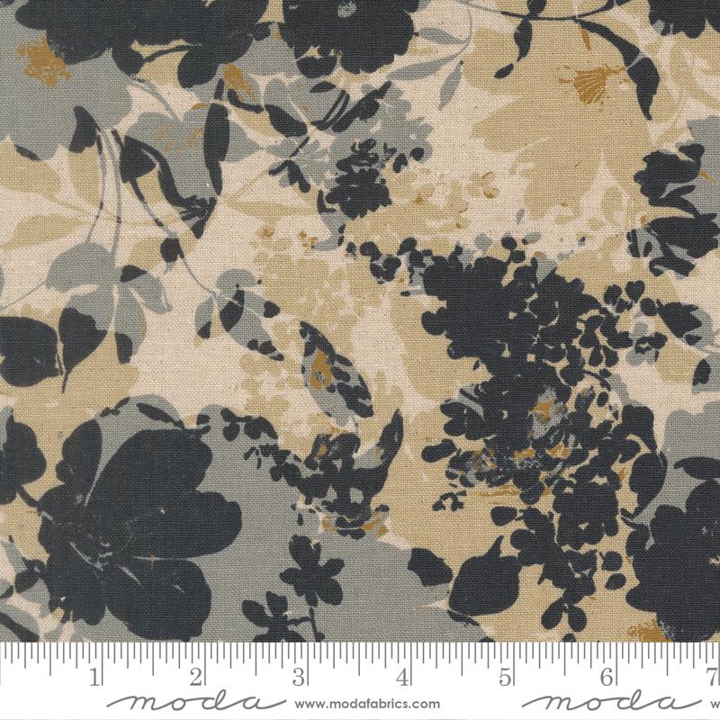 Arabesque Mochi Linen - Whisper Floral in angel