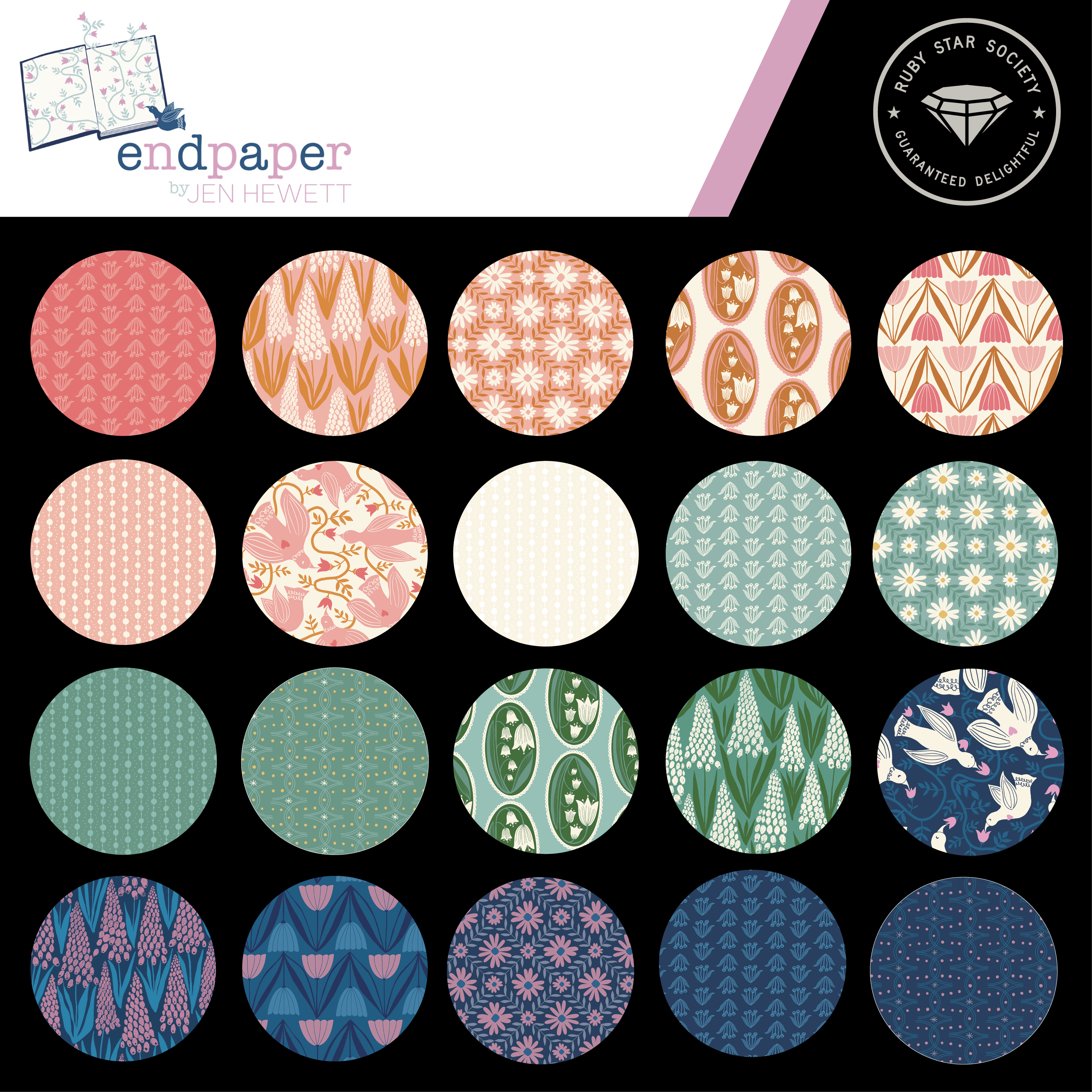 Jen Hewett - Endpaper FQ bundle